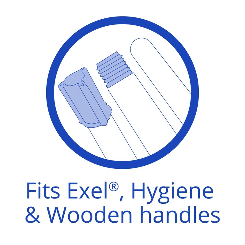 Yellow Exel Socket Mop Head 200g