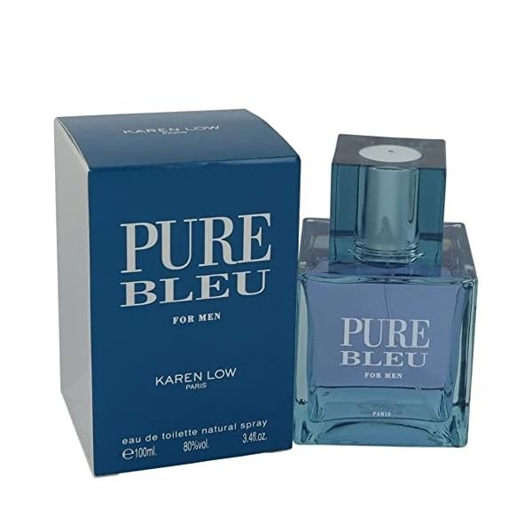 Karen Low Pure Blue Eau de Toilette Spray for Men,