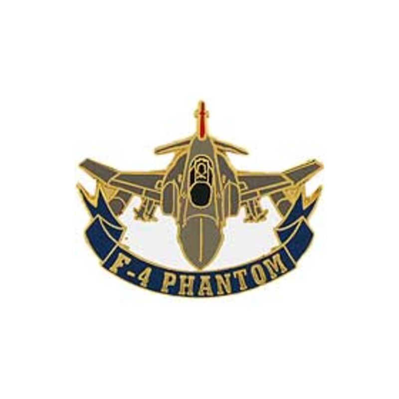F-4 Phantom Airplane Pin 1 1/2"