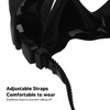 Snorkel Diving Glasses Waterproof Prevent Fog UV Protection Tempered Glass