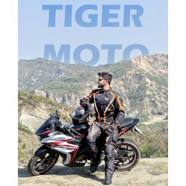 Summer Motorcycle Pants for Men with CE Armor | Adjustable Fit and Waterproof Shell | Motorcycle Pants Mens with Armor for Touring and Dirt Bike Use Black