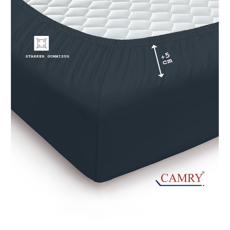 Camry Jersey Fitted Sheets, Cotton Bed Sheets
