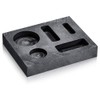 Crucible Graphite Square Melting Casting Refining Ingot Mould Gold Silver