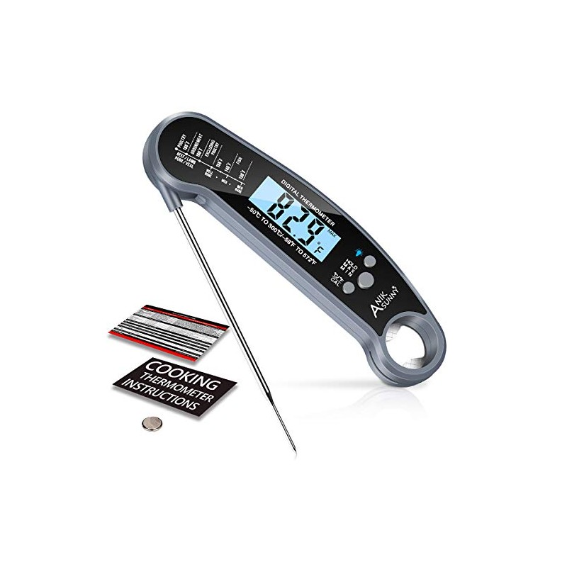 Digital Meat Thermometer - Ultra Fast Instant Read Food Thermometer