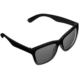 PEARL Nerd Sunglasses: Retro Look Sunglasses UV Protection 400 (Nerd Sunglasses Men Retro Sunglasses Protective Glasses), black