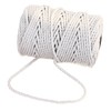 GRÜNTEK Cotton Cord 5 mm, 60 Metres, Binding Yarn, Cord,