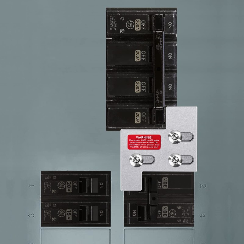 Generator Interlock Kit Compatible with General Electric GE 150 or
