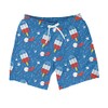 Tipsy Elves Retro Patriotic Pops Stretch Swim Trunks Size Medium
