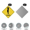 Golfer Golf Crossing Xing Sign Funny Aluminum Road Signs 12