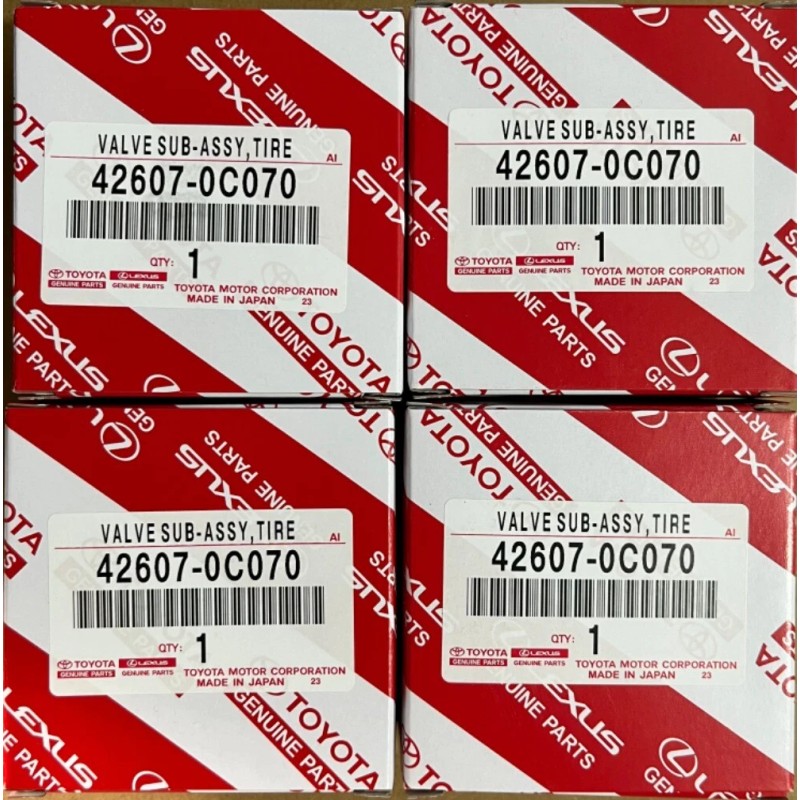 OEM Set of 4PCS OEM 42607-0C070 TPMS Tire Pressure Sensor