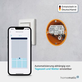 Homematic IP Blind Actuator – Flush-Mounted, White