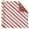 Vnaaem Reversible Christmas Wrapping Paper - Mini Roll - 17