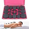Hot Stones Massage Set, 20 Pcs Basalt Hot Stones Kit