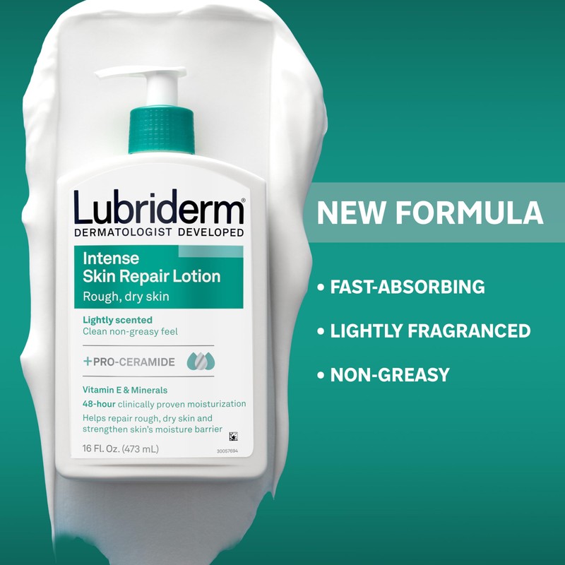 Lubriderm Intense Skin Repair Moisturizing Hand & Body Lotion +