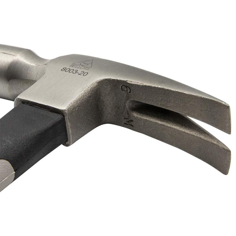 Bellota 8003-20 CF Carpenter's Hammer Carbon Fibre Handle Slotted 30mm