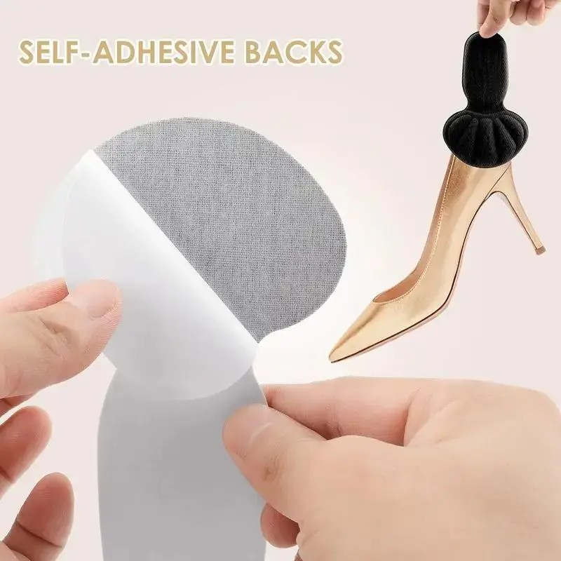 2 in 1 Heel Cushion Inserts Soft Mesh Heel Grips