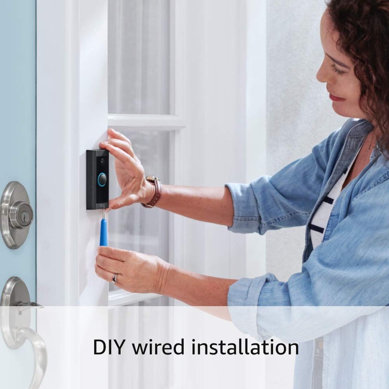 Ring Video Doorbell Wired with Plug-In Adapter – Convenient, essential