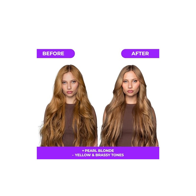 Naissant Purple Shampoo Blond Pearl Perla Beige, 10.1 fl. oz.