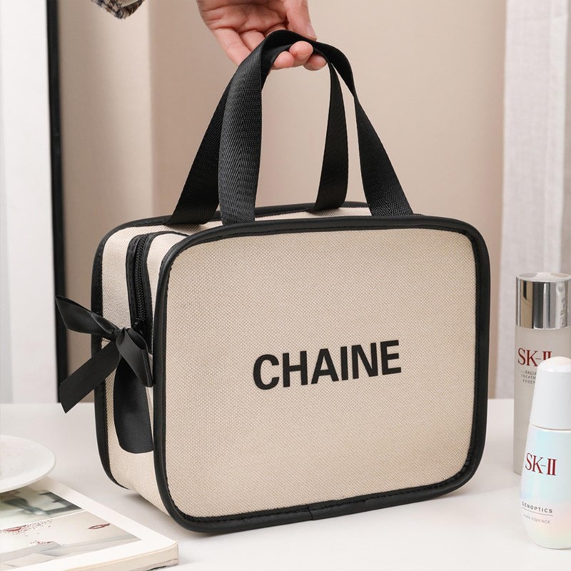 Cosmetic Bag for Purse, Small Zipper Makeup Bag Multi-function Travel
