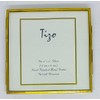 Tizo 4" X 4" Square Brass Photo Frames, Made in
