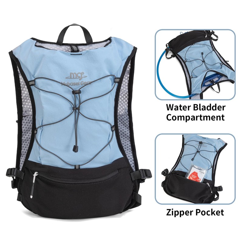 Lightweight Running Vest for Women & Men Hydration Backpack Pack