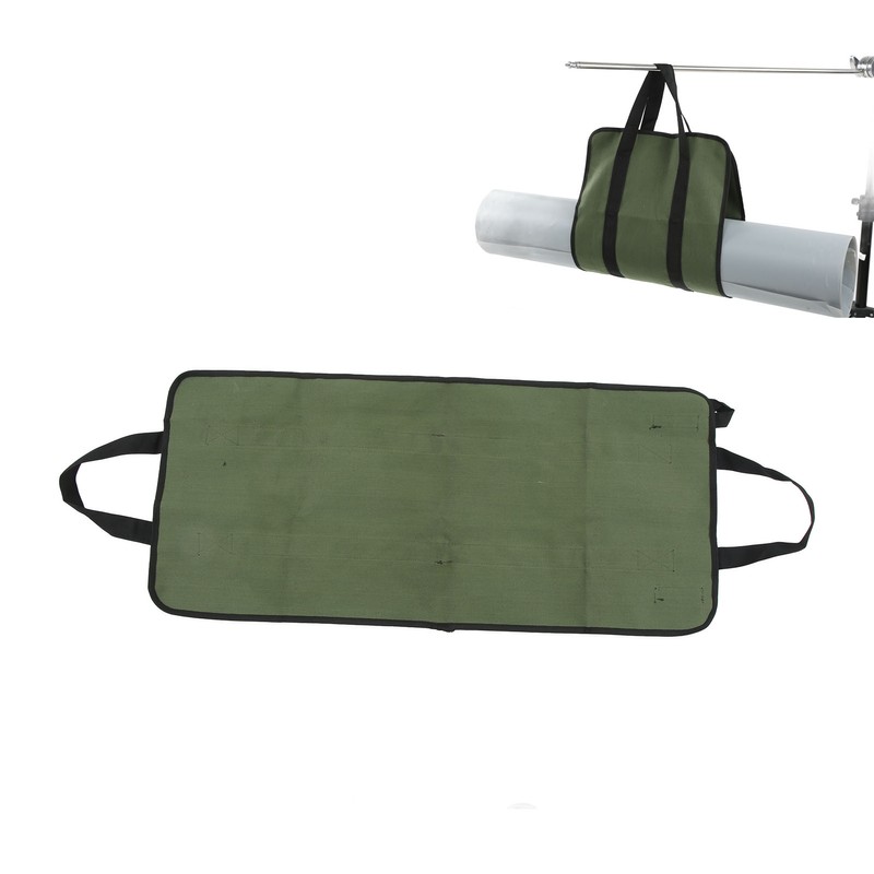 Canvas Large Capacity Firewood Storage Bag Waterproof Portable Log Carrier