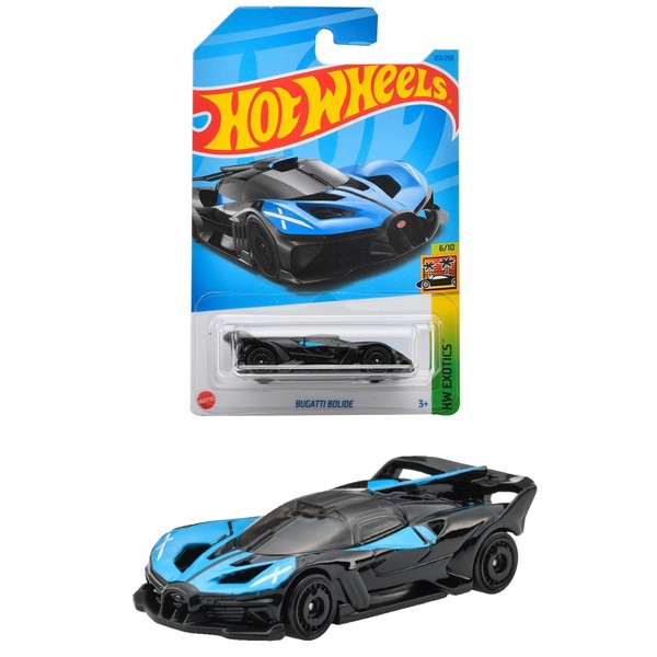 Hot Wheels HNK48 Basic Car, Bugatti Bollead, 3 Years Old and Up