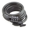 Lumintrail Bike Cable Lock 6 ft Self Coiling 12mm Braided