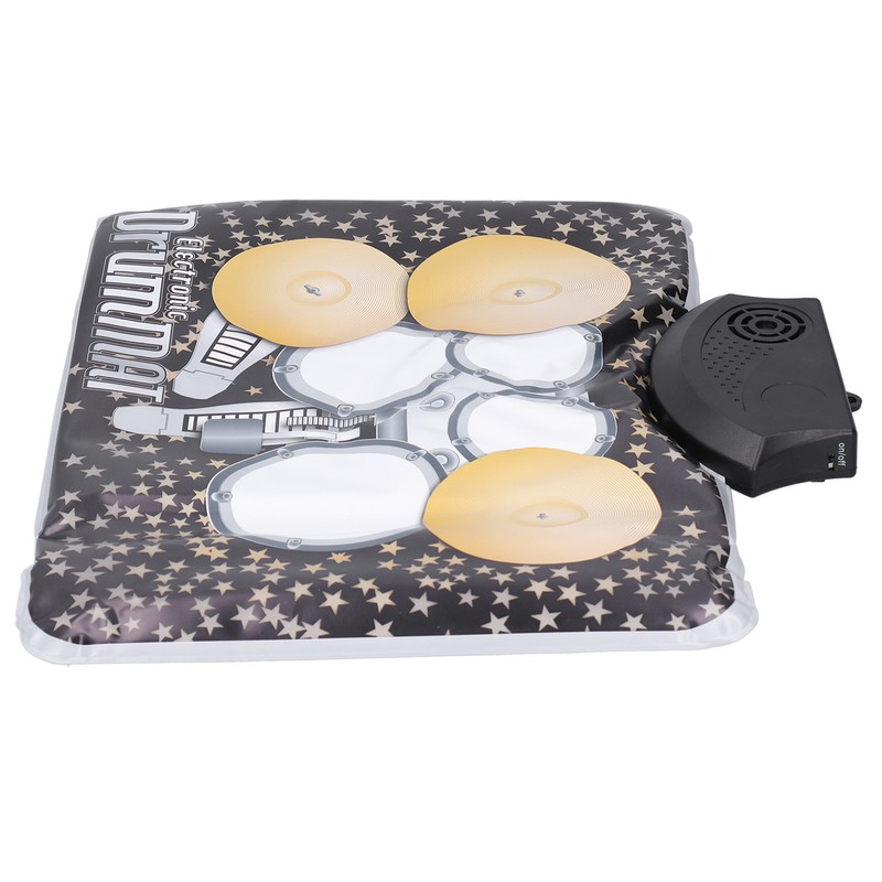 Electronic Drum Pad Mini Portable Foldable for Children Musical Instrument