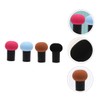 Outanaya 4pcs Portable Powder Puff Makeup Sponge Mushroom Shaped Face