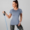Coume 5 Pack Women's Compression Shirts Short Sleeve Workout Tops