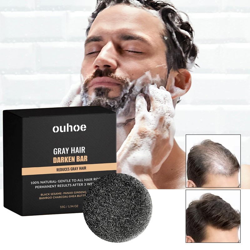 Solid Shampoo Bar, Blackout Shampoo Bar, Black Soap Bar Shampoo,