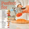 PriorityChef Large 15oz Potato Ricer, Heavy Duty Stainless Steel Potato