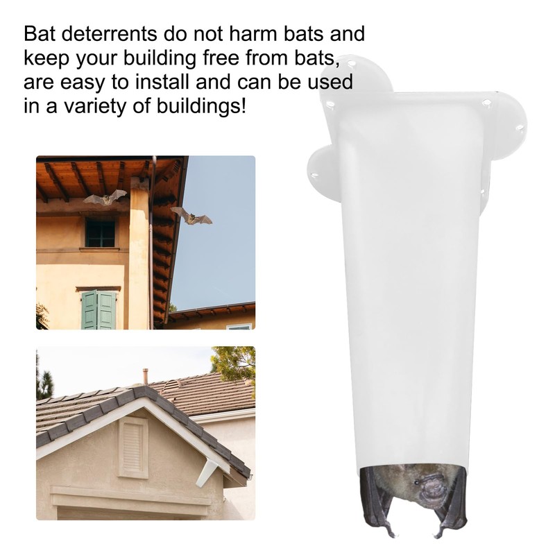 4 Pcs One Way Bat Door, Bat Cone One Way