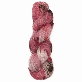 100% Baby Alpaca Yarn Wool 100g Hank Bulky Weight Hand Dyed Made in Peru - Heavenly Soft and Perfect for Knitting and Crocheting (Blushing Twilight, Bulky Hand Dyed - 100g Hank)
