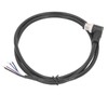 M12 Connector Cable 4 Pin Shielded Right Angle Waterproof Aviation