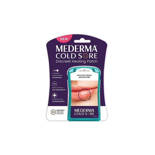 Mederma Cold Sore Discreet Healing Patch - A Patch That Protects and conceals Cold Sores - 15 Count