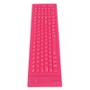 Foldable Silicone Keyboard 108 Keys Waterproof Full Sealing Design Mute