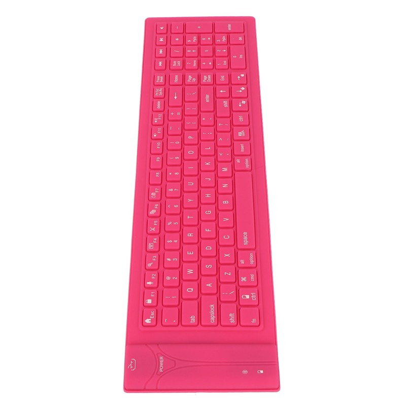 Foldable Silicone Keyboard 108 Keys Waterproof Full Sealing Design Mute
