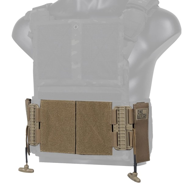 OneTigris MOLLE Quick Release Adapters for Plate Carrier, Cummerbund Quick