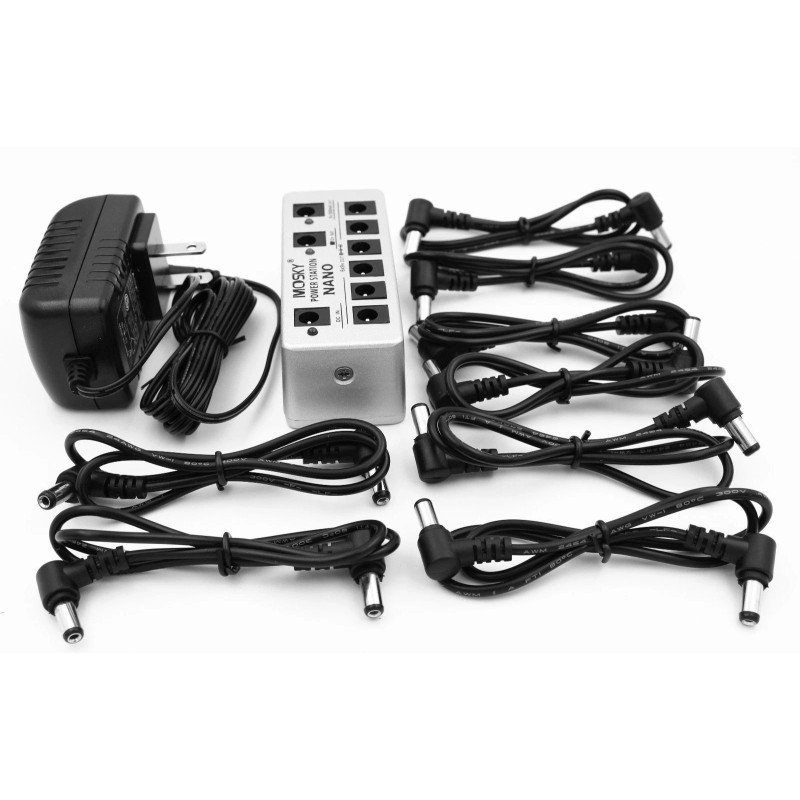 MOSKY Guitar Effect Pedal Board Power Supply Nano Station 9