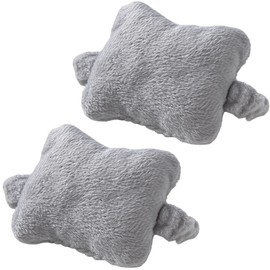 Audiophile Mouse Wrist Rest Computer Wrist Cushion Movable Comfortable Soft Mini Handrest Arm Rest Movable Wristband Compact Cute Elastic Women Hair Band 8cm Length Wrap Around Wrist Gray 2pcs