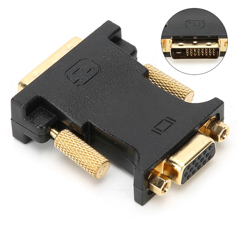 E0401 DVII 24+1 Male to VGA Female Dual Channel with