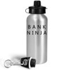 Art by Chelsydale Bank Ninja Water Bottle Tumbler 20oz Portable
