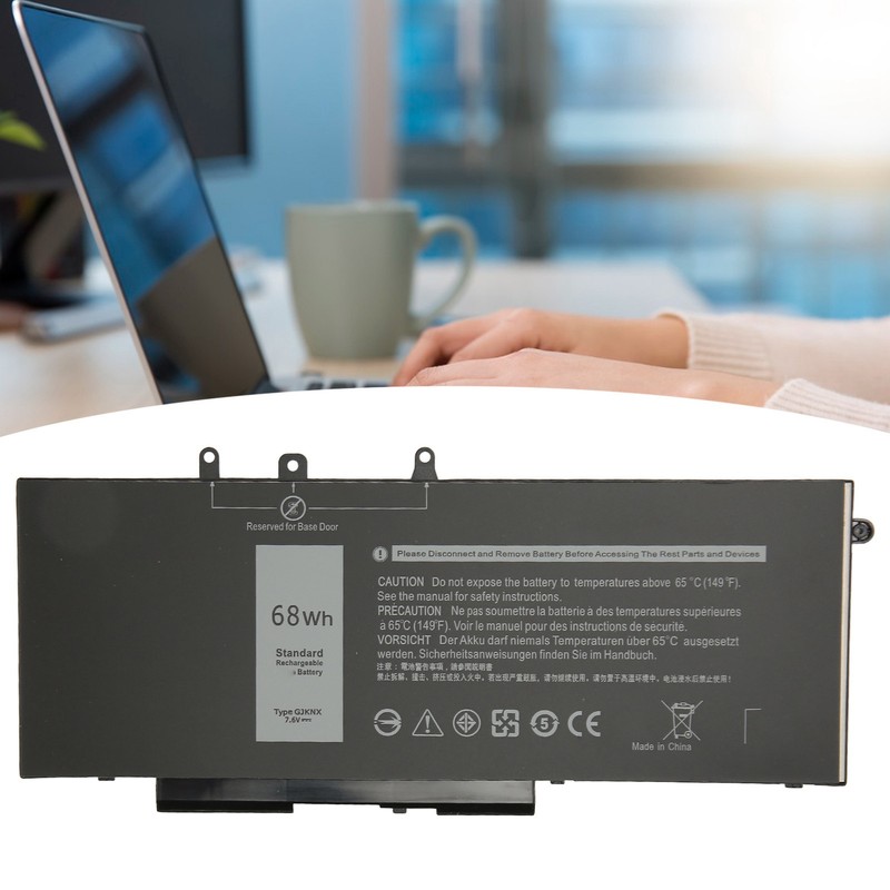 68Wh GJKNX Laptop Battery Compatible for Dell Latitude 5480 5580