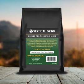 Switchback Medium-Dark Roast Ground Coffee | Strong, Rich Flavor | 100% Arabica Coffee | Freshly Ground - 12oz Bag | Premium Roast for Explorers & Coffee Enthusiasts | Ideal for Drip Coffee, French Press, and Espresso