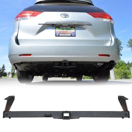TIOYAR Trailer Hitch Black Steel Compatible with 2004-2020 Sienna All Styles, Replaces 75237 w/2” Hitch Receiver