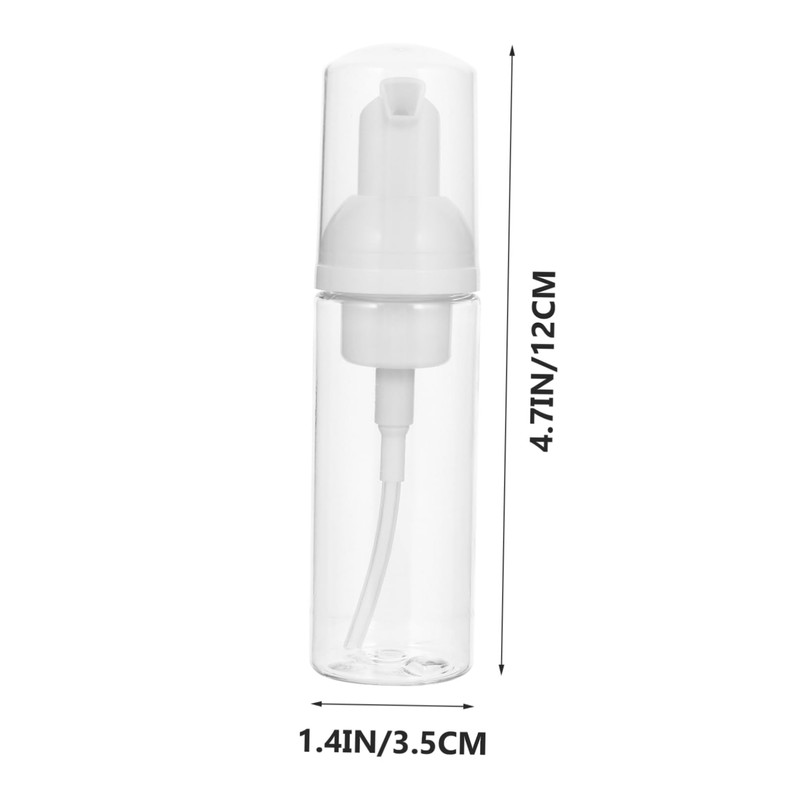 Ciieeo Bubble Making Bottle Set 4pcs 50ml 60ml Foaming Dispenser