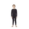 Kids Heat Baselayer Set,Black,X-Large
