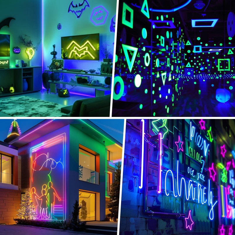Flexible Led Panel, A6 Electroluminescent El Light - 3Modes Stay